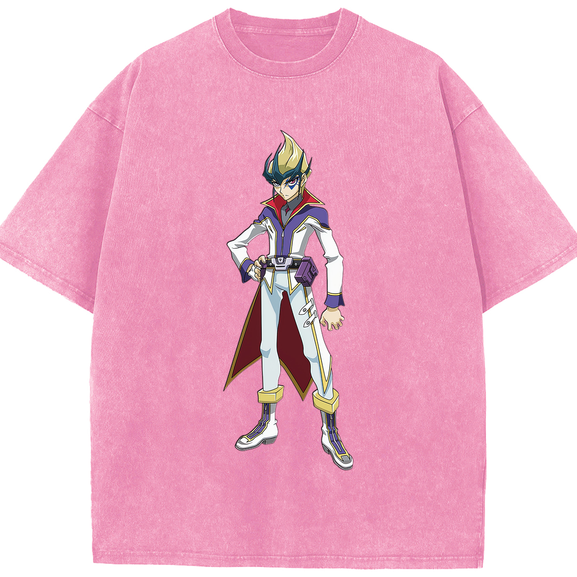 （画像用） 遊☆戯☆王 Yu-Gi-Oh! 綿100% ヴィンテージ風 半袖Tシャツ（フロントプリント）